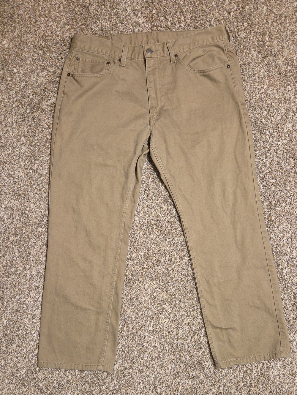 LEVIS 559 Relaxed Straight Khaki Pants Jeans